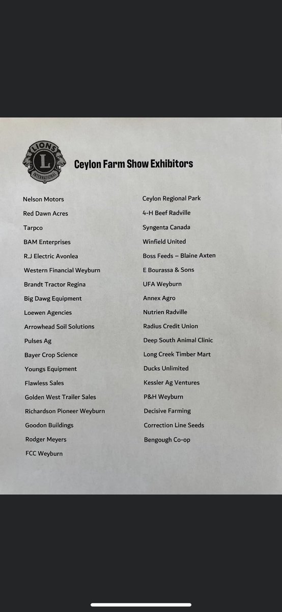 Ceylon Lions Club tweet media