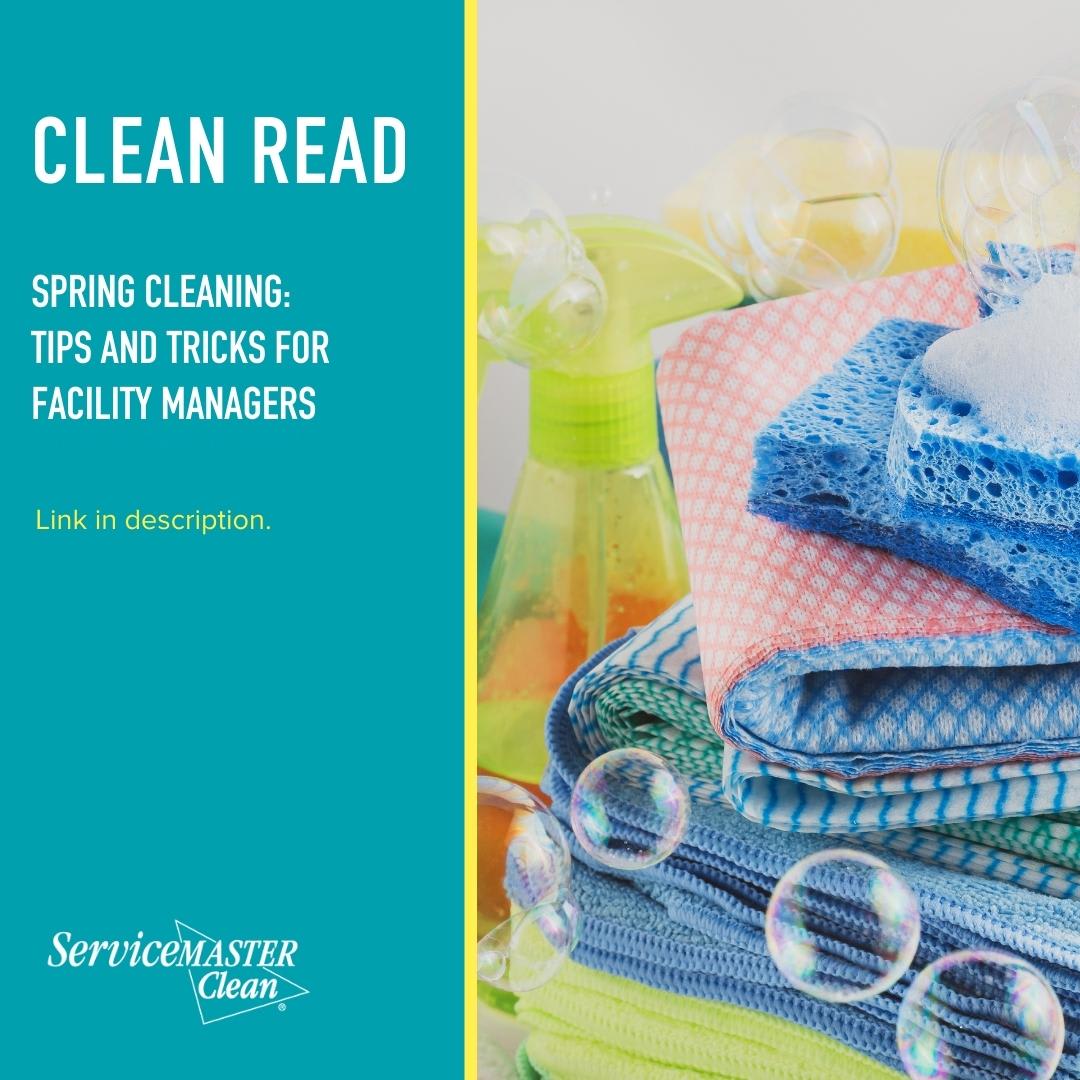 ServiceMaster_S's tweet image. Need to do some deep spring cleaning of your business facilities? Check out our simple spring cleaning tips: tinyurl.com/72ck3h7v

#spring #springcleaning #springcleaningtips #commercialcleaning #facilityservices   #janitorialservices #commercialcleaners #cleaningindustry