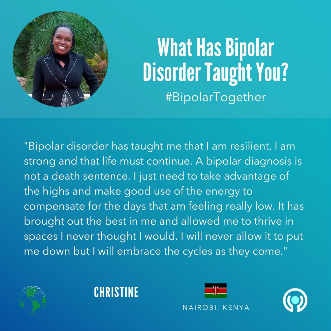 We are showing the world we are #BipolarTogether by shining a spotlight on over 100 IBPF community members this #WorldBipolarDay! Follow along on our Instagram to see more like this.