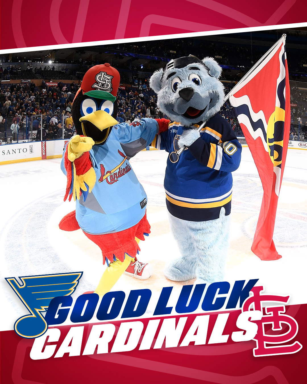 St. Louis Blues on X: Good luck this season to our friends at the