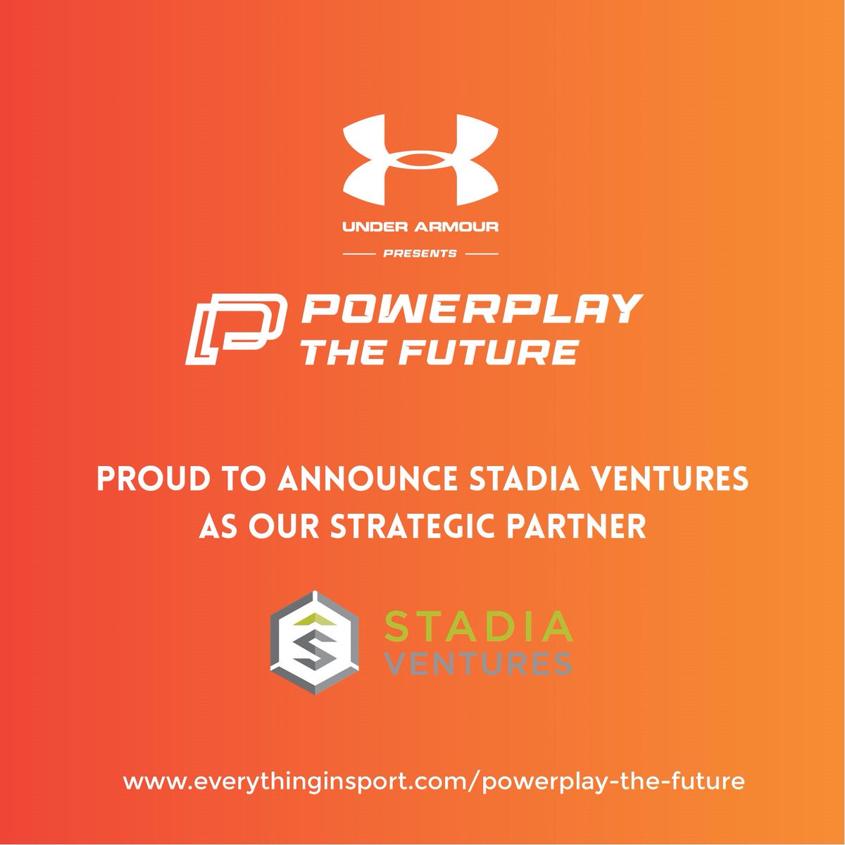 Stadia is proud to partner with <a href="/everythinginspt/">Everything in Sport</a> “Women’s Edition” in London on June 7 &amp; 8! The Powerplay program will see 24 female-led companies pitch to advisors/investors over 2 days! 

Submit your nominations: bit.ly/EISnomination