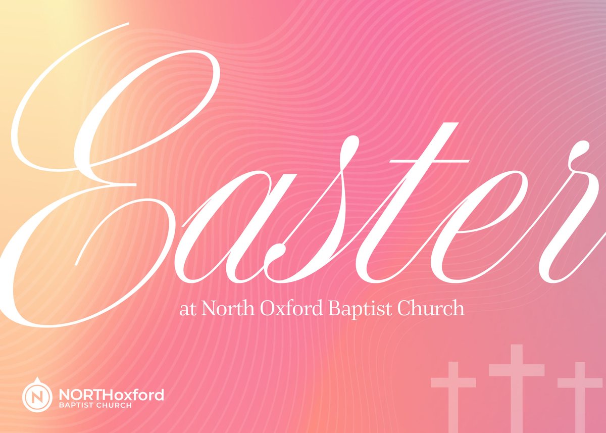 NorthOxfordBapt's tweet photo. Come worship with us the Easter Sunday, April 9, at North Oxford! 

Coffee &amp; Donuts in the Commons - 9am
Small Group Bible Studies - 9:15am
Easter Worship Service - 10:30am

Visit https://t.co/UIlhBbF4ai for more service information. 
#NORTHoxford #Easter #HeIsRisen https://t.co/ttJLgXZllg