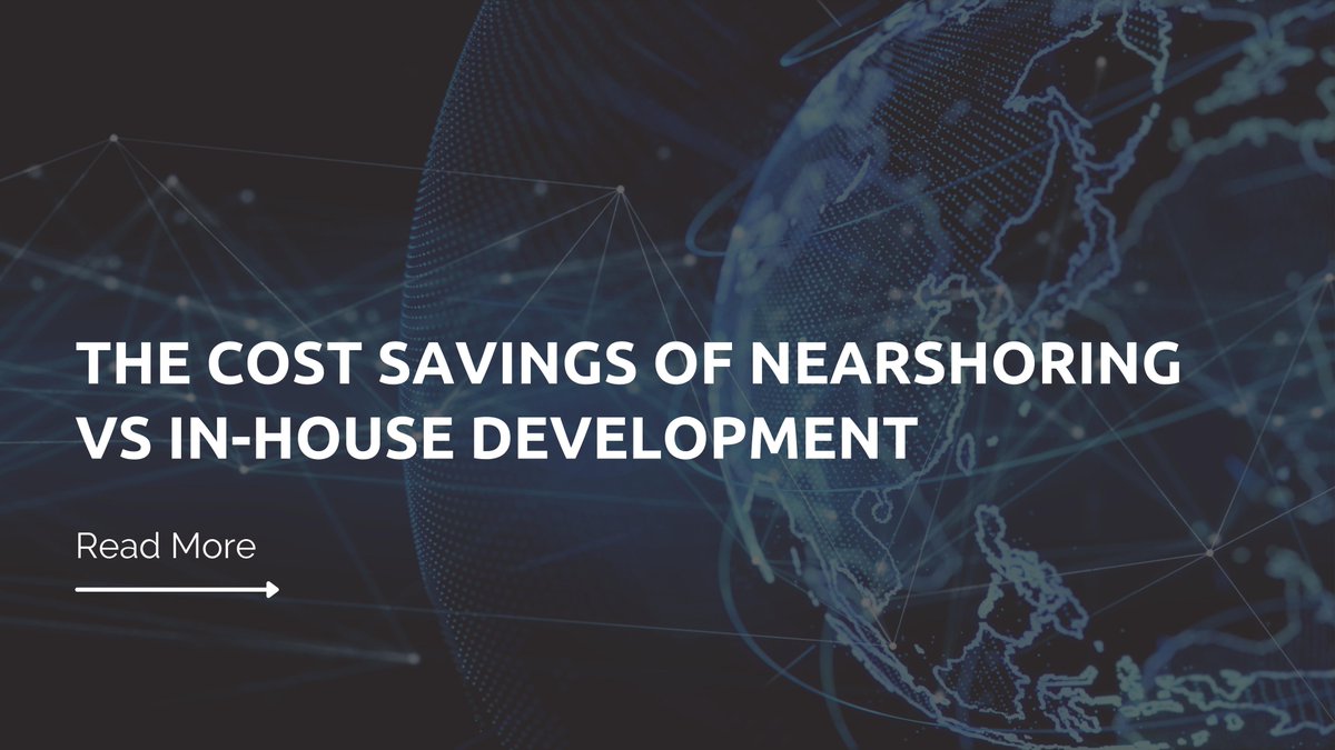 itjlife's tweet image. 📢 | Blog Post: lnkd.in/gvbGst2H
In today’s globalized world, businesses need to keep up with the fast-paced technological advancements to stay relevant in their respective markets. 
#nearshoresoftwaredevelopment