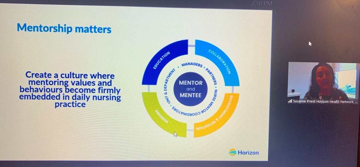 BirchmountGroup's tweet photo. #MentorshipMatters 
@susannepriest from @HorizonHealthNB shares how their Retired RN Mentorship Program is helping their #nurses 

#retention #mentorship #healthcare #nursing #canada https://t.co/jaIXYBc3Yf