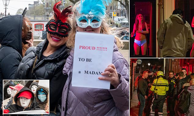 Dtn News On Twitter Hundreds Of Dutch Sex Workers Protest Against