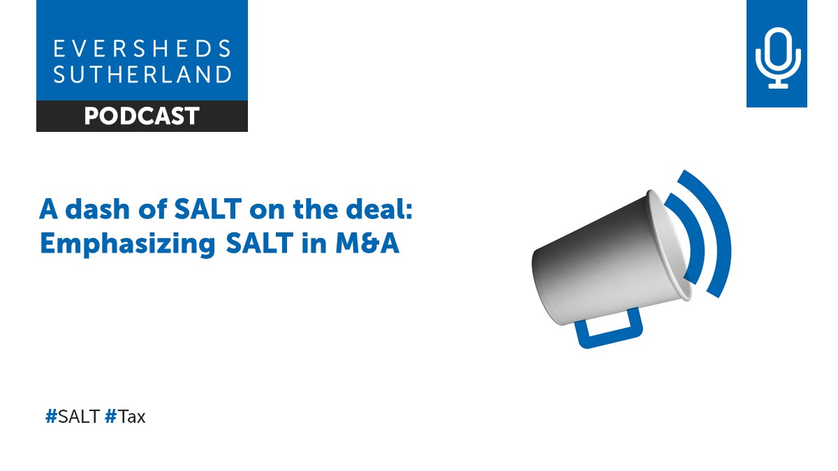 Eversheds Sutherland SALT on Twitter "This week on the SALT Shaker