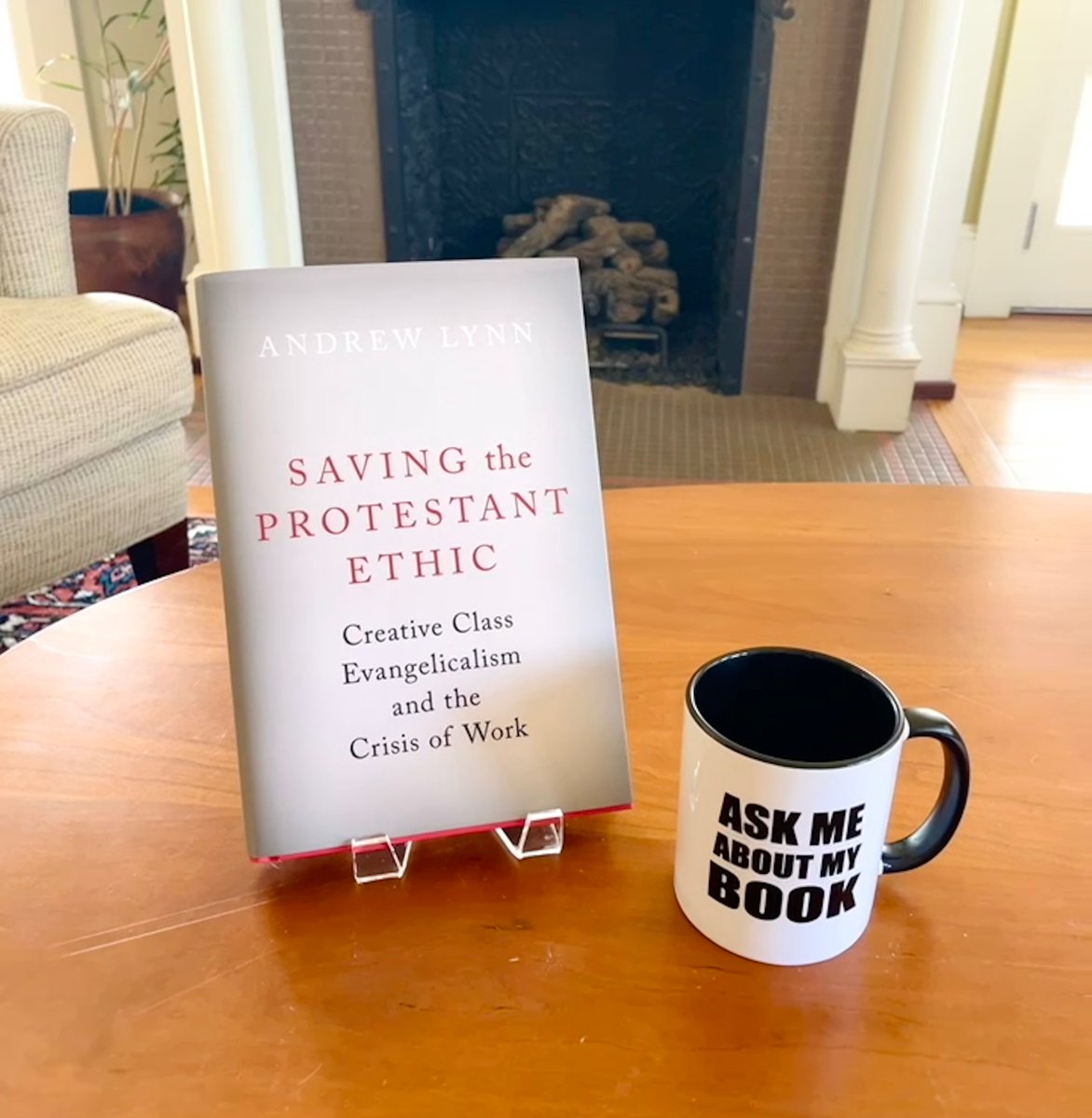 andrew7ynn's tweet image. Big mail day: my book arrived! Saving the Protestant Ethic now hitting the streets. @OUPReligion