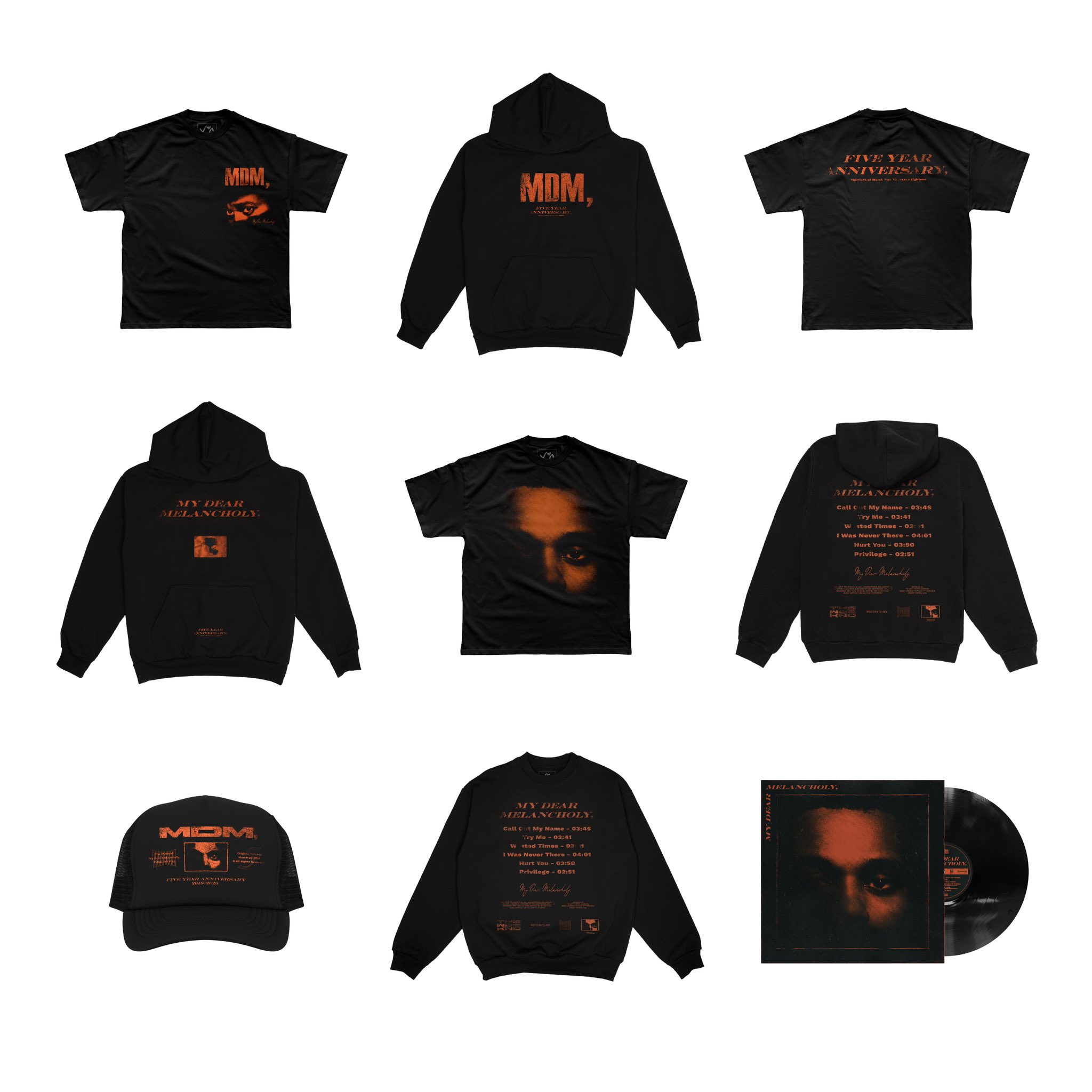 The Weeknd Merchandise On Twitter My Dear Melancholy 5 Year the-weeknd-merchandise-on-twitter-my-dear-melancholy-5-year