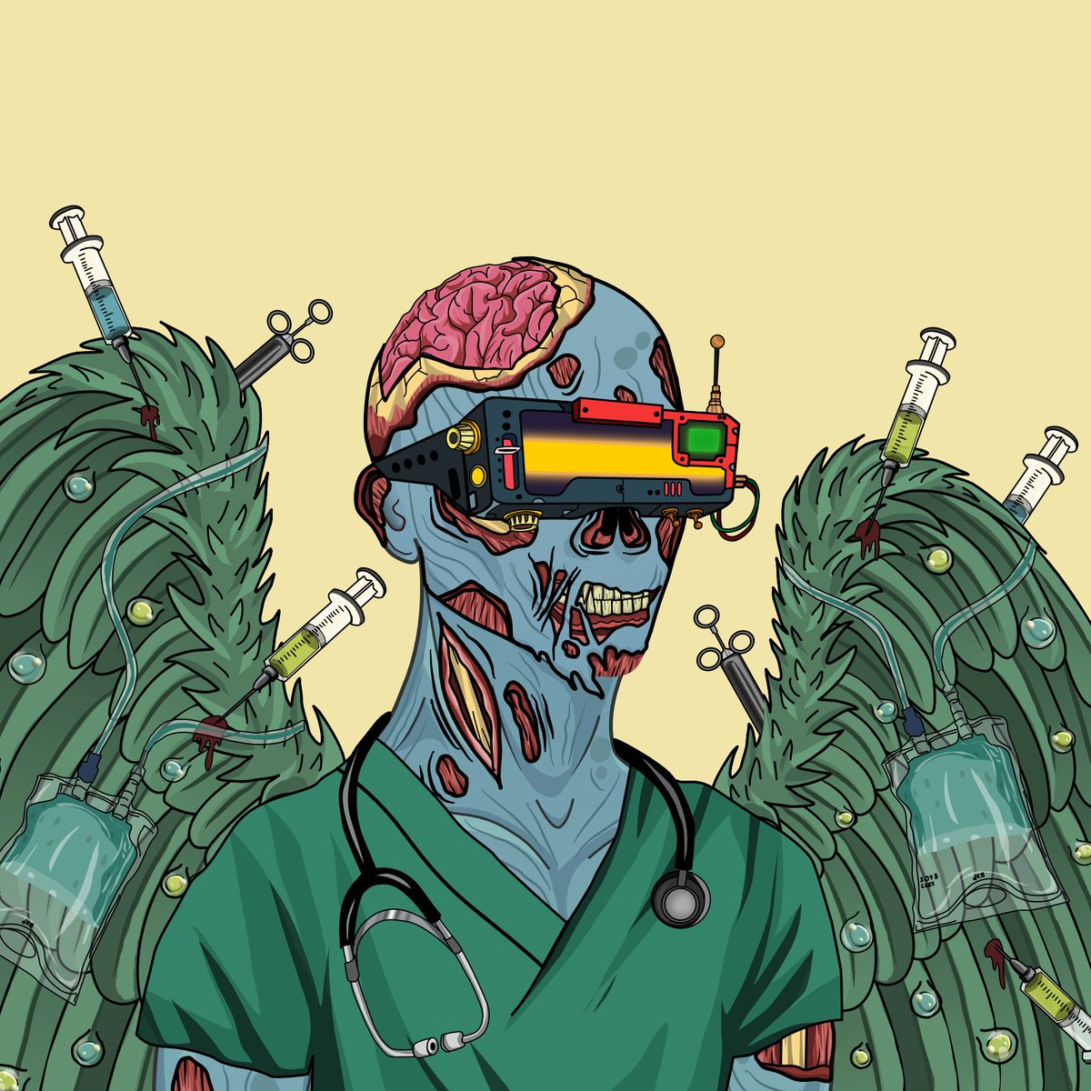 Have you ever gone BEYOND your imagination? Picture a zombie angel - where heaven and hell collide in the most epic way possible! It's a fusion of beauty and horror that goes beyond your wildest dreams.

RT+Like+Follow will be considered for OG role.