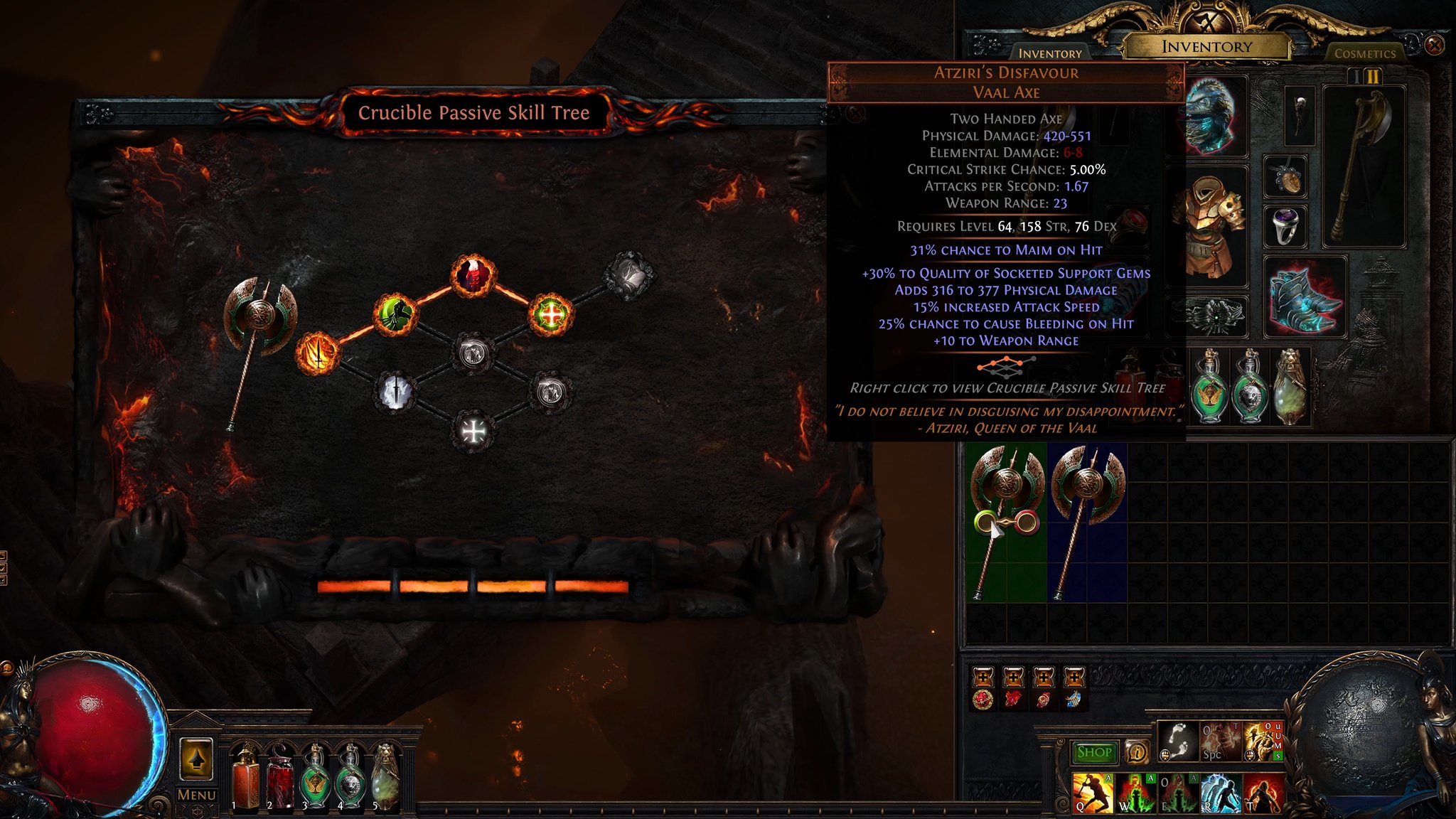 Path of Exile: Crucible heard you like skill trees