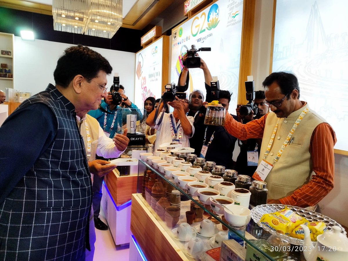 Tea Board India on Twitter "Shri Piyush Goyal, Hon'ble Union Minister of Commerce & Industry