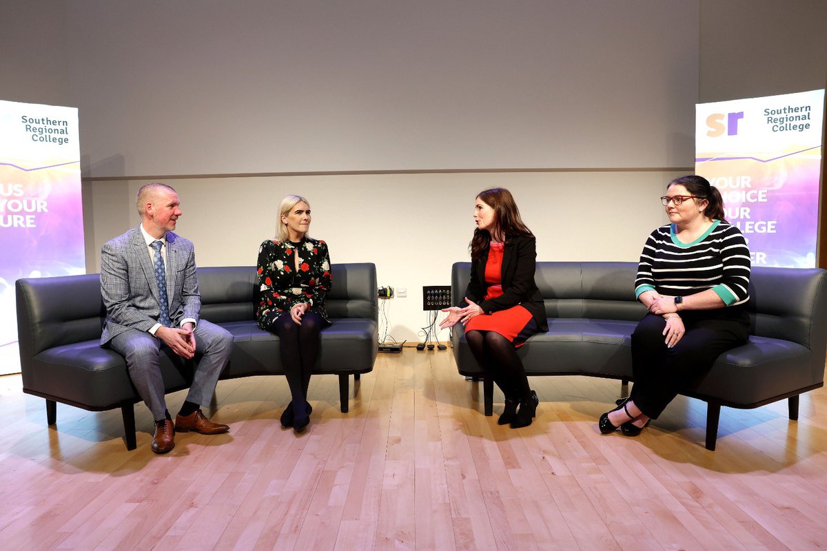 niall_popo's tweet photo. Fantastic event today at @srcchat on the Higher Education courses available at Northern Ireland’s six Further Education Colleges.
From Foundation Degrees to Higher Level Apprenticeships the many HE courses on offer are innovative pathways to success. #HEinFE #FEforME https://t.co/acIXKK5yhc