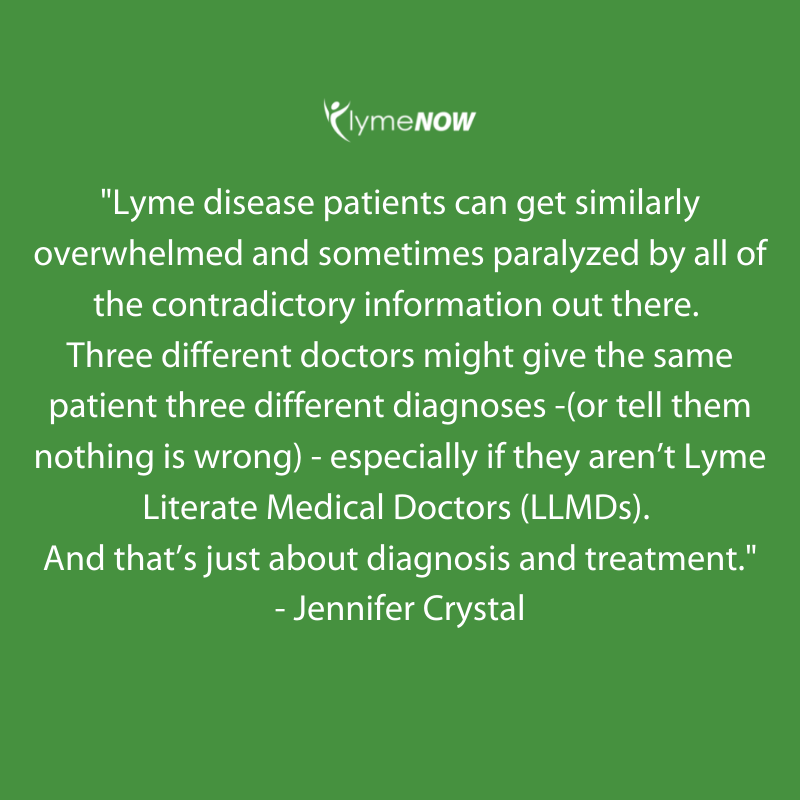 Lyme is awful on its own. But the diagnosis process and contradictory information might be the worst part. We are looking forward to a day when there is more accurate testing and better treatment options. #Lyme #LymeDiseaseAwareness