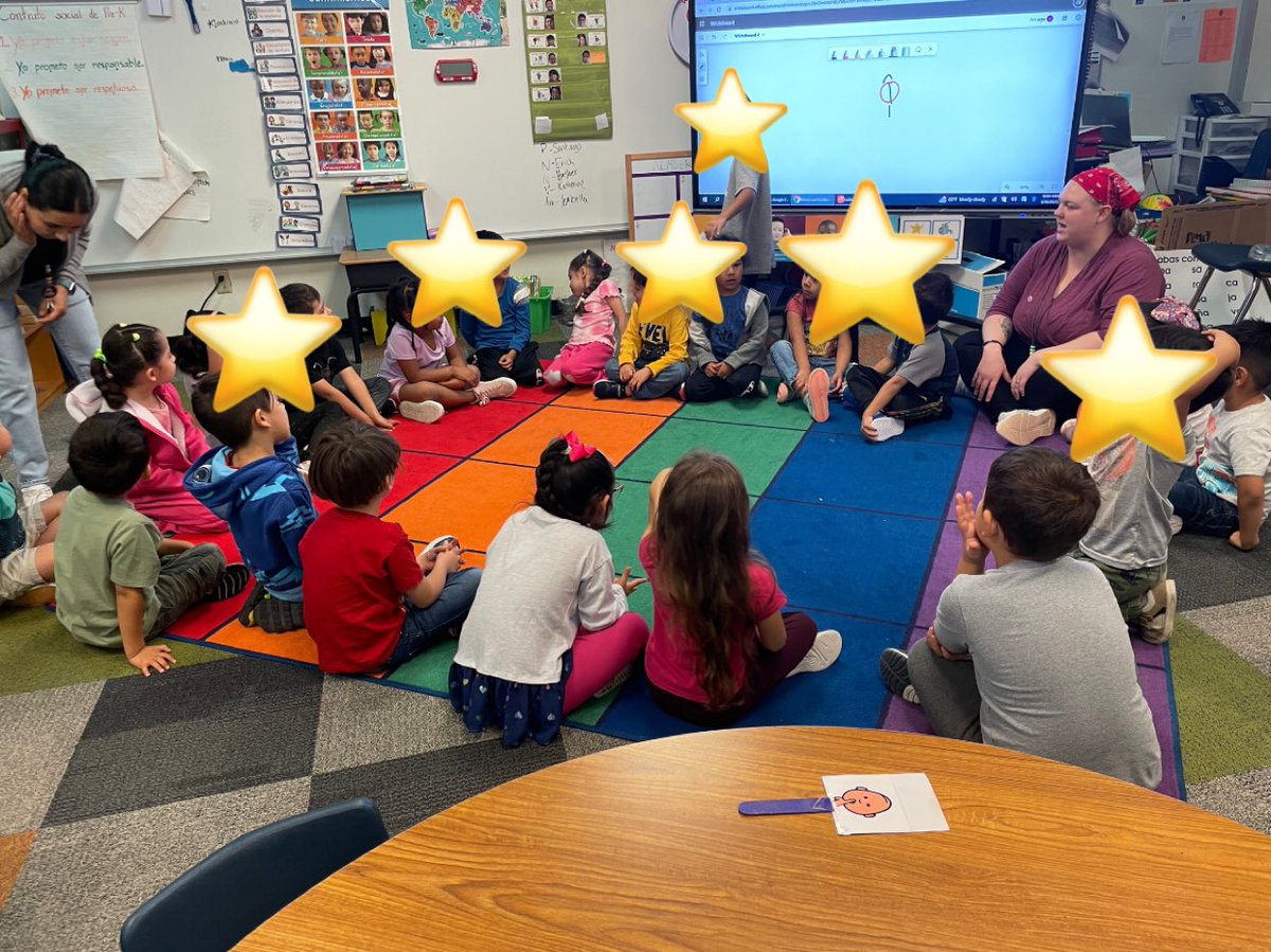 <a href="/BluebonnetRRISD/">BluebonnetElementary</a> teachers sure know how to keep learning engaging! Students enjoyed acting out different stages of the butterfly life cycle, playing “Where is the Wiggle Worm?,” and talking to a partner during math this morning! #ItStartswithUs <a href="/RoundRockISD/">Round Rock ISD</a>
