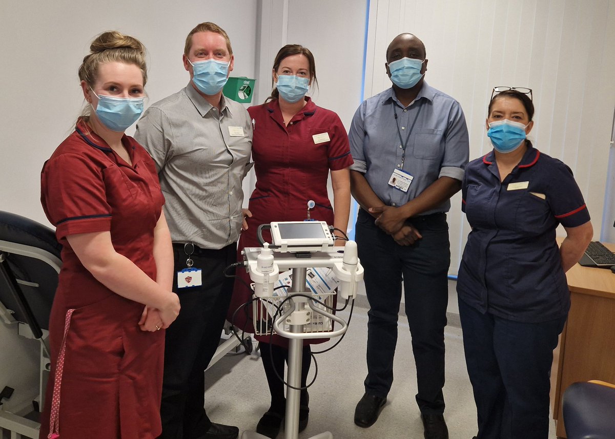 A big thank you to @MY_NHSCharity for enabling us to secure this new bladder scanner for our SDEC team to expand the patient conditions able to be seen on the unit, which will ultimately improve patient care & experience for our patients! 🫶

#NHS #AcuteCare #MYTeam