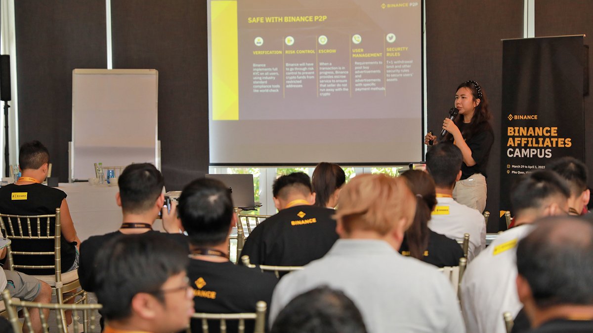 Binance tweet media