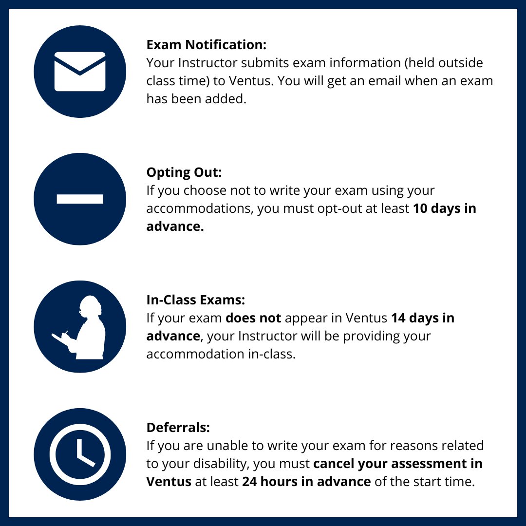 QueensU Student Wellness Services (@queensusws) on Twitter photo Finals season is approaching! If you are registered with Queen’s Student Accessibility Services (QSAS), here are a few reminders related to assessment accommodations.
For more information, visit queensu.ca/studentwellnes… (link in bio). Finals season is approaching! If you are registered with Queen’s Student Accessibility Services (QSAS), here are a few reminders related to assessment accommodations.
For more information, visit queensu.ca/studentwellnes… (link in bio).