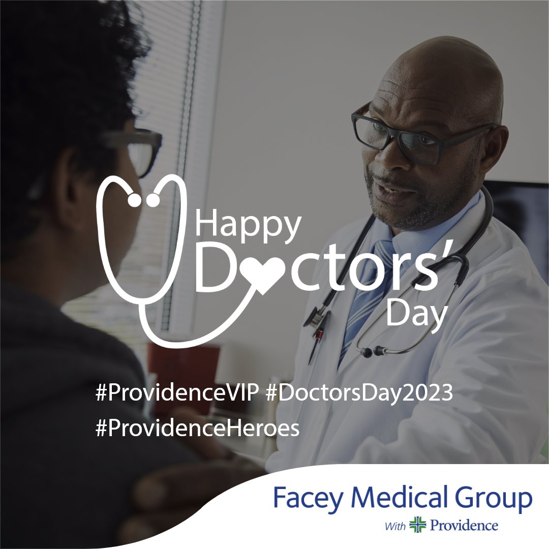 FaceyMedical's tweet photo. To all of our doctors: We would not have endured for 100 years without your skills, your determination, your curiosity and most of all, your heart. Thank your Facey doctor with the hashtag #ProvidenceVIP and we'll add your voice to the gratitude wall at https://t.co/1ORvHrDswP https://t.co/8RVVFao3bz