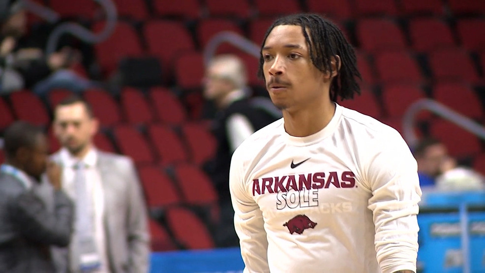 KATVNews's tweet photo. #Arkansas freshman guard @lif3nick #SmithJr declared for the @NBADraft after one season with the @RazorbackMBB, he announced on social media. https://t.co/UgGgYaVb1H | #arnews #hogcentral https://t.co/6lvaxI8lfB