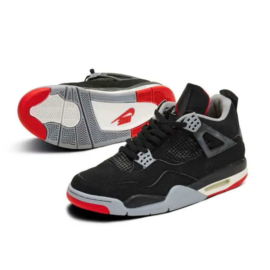 JustFreshKicks's tweet photo. Air Jordan 4 Retro OG "Bred" Returning March 2024 ⚫🔴 https://t.co/KfBGpNNkHG https://t.co/CI0pVjhSWC