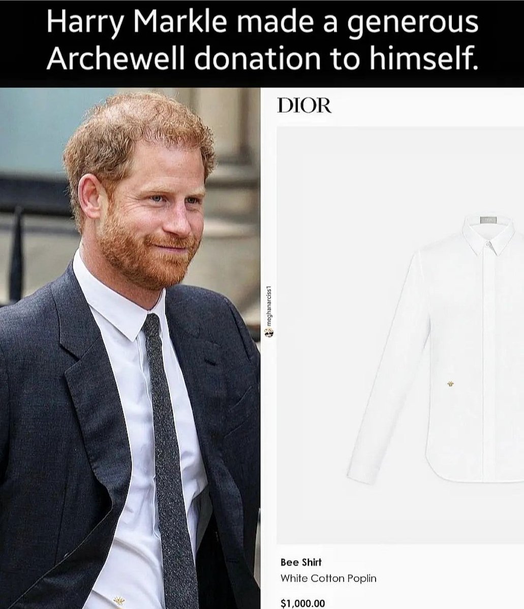 #PrinceHarryExposed #ArchewellDonation #FashunQueen #GoHome #StillAHobo