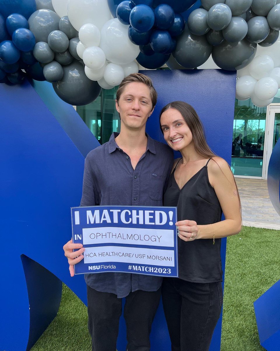 bryan_adms's tweet image. I’m going to be an Ophthalmologist!
THRILLED to match in a program where I can continue to train alongside amazing colleagues, friends, and mentors. Wouldn’t be here without my people but mostly @morganlouiseadams who’s been here every step of the way!! #Ophthotwitter #MedTwitter