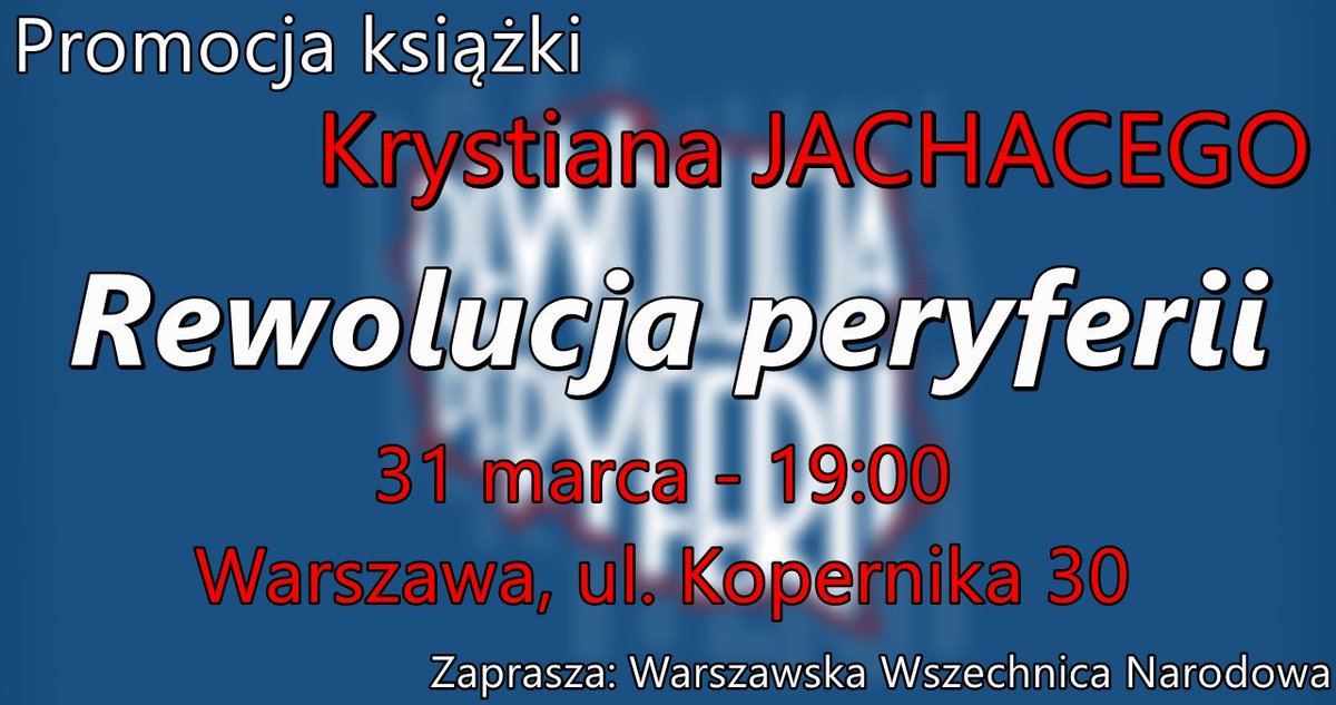 KrystianJachacy's tweet photo. Jutro widzimy się w Warszawie! https://t.co/wEfw23hv3F
