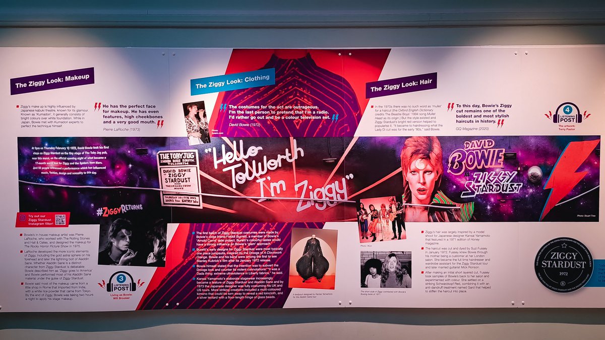 Such a lovely launch for the #BowieandBeyond exhibition at Kingston Museum. Thank you to everyone who has helped <a href="/creativeyouthuk/">Creative Youth</a> <a href="/KingstonSchArt/">Kingston School of Art</a> <a href="/RBKheritage/">Kingston Heritage Service</a> <a href="/RBKingston/">Kingston Council</a> <a href="/KingstonUni/">Kingston University</a> @LordScroley