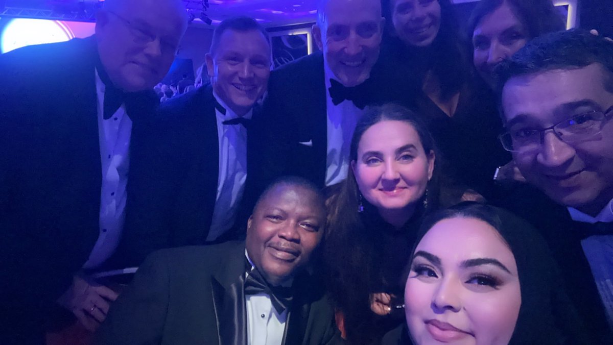 Having a great evening at the #edieawards thanks from table 79 <a href="/edie/">edie</a> #susleaders