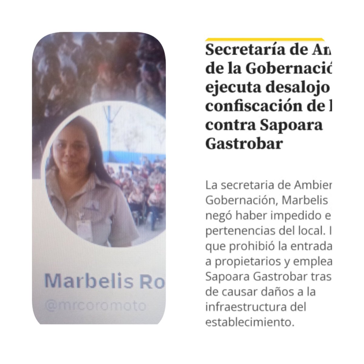 elnumerario13's tweet photo. Esa mafia de gente  jodedora,abusadora, hasta más no poder,deben ponerse en cuarentena porq socios  Caracas quieren quedar bien con el país @mrcoromoto @amarcanopsuv y Angel Rivas ..deben andar con pies de plomo .Maldonado está en la chirola @2020Realidades https://t.co/71p82BVBmT