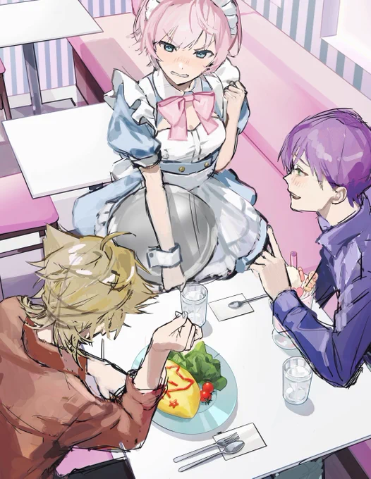 「メイドさん〜w おまじないくださいよ〜www」捏造ネタ注意 