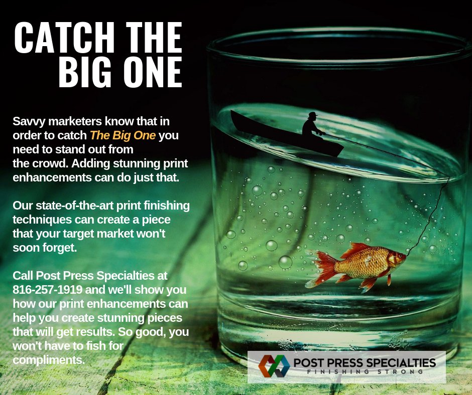 PostPressKC's tweet photo. Visit us at https://t.co/nHew2tmKbD or give us a call at 816-257-1919 #bindery #commercialprinting #diecutting #printing #perfectbinding #3dspotvarnish https://t.co/Qg54W8519j
