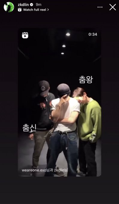 OhSeHunBR's tweet photo. [IG] 29.03.23 - Jongin também comentou e repostou publicação do Rover Challenge com o Sehun e Baekhyun no instagram.

comentário:
“dance line diferente 🔥🔥”

storie:
“deus da dança (sehun)”
“rei da dança (baekhyun)”

#세훈 #SEHUN #오세훈 #엑소 #EXO https://t.co/pTpd9xQ9hN