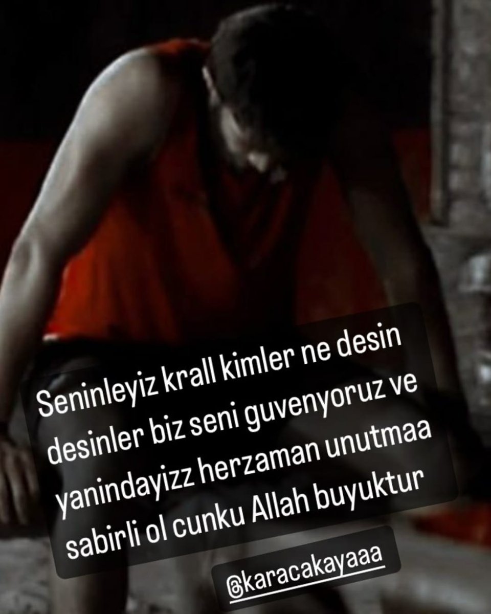 Yanlız değilsin batuhan Karacakaya ❤️<a href="/bkaracakayaaa/">Batuhan Karacakaya 🛡</a>