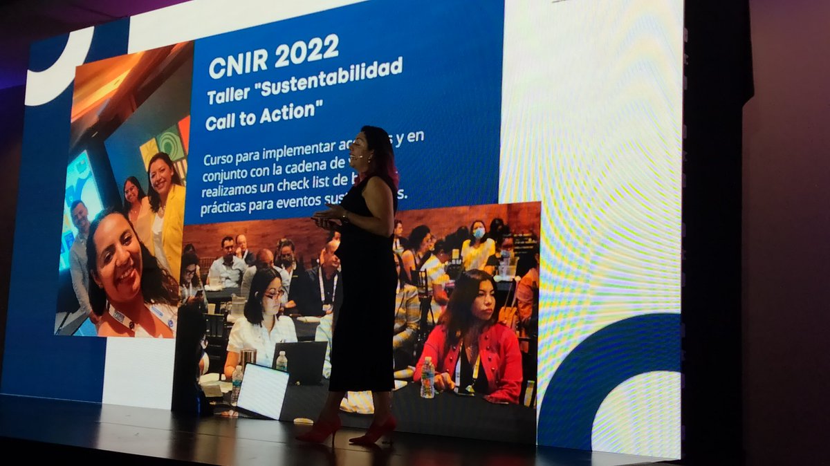 MDC_Magazine's tweet photo. ¿Implementas alguna estrategia sostenible en tus eventos? Ale González, de @EvSustentables hace el check list para contribuir con nuestro grano de arena. 
#GMID #MeetingsMatter 
Reunidos en @CentroCitibnmx 
@COMIR_ https://t.co/F8RaVGmz2W