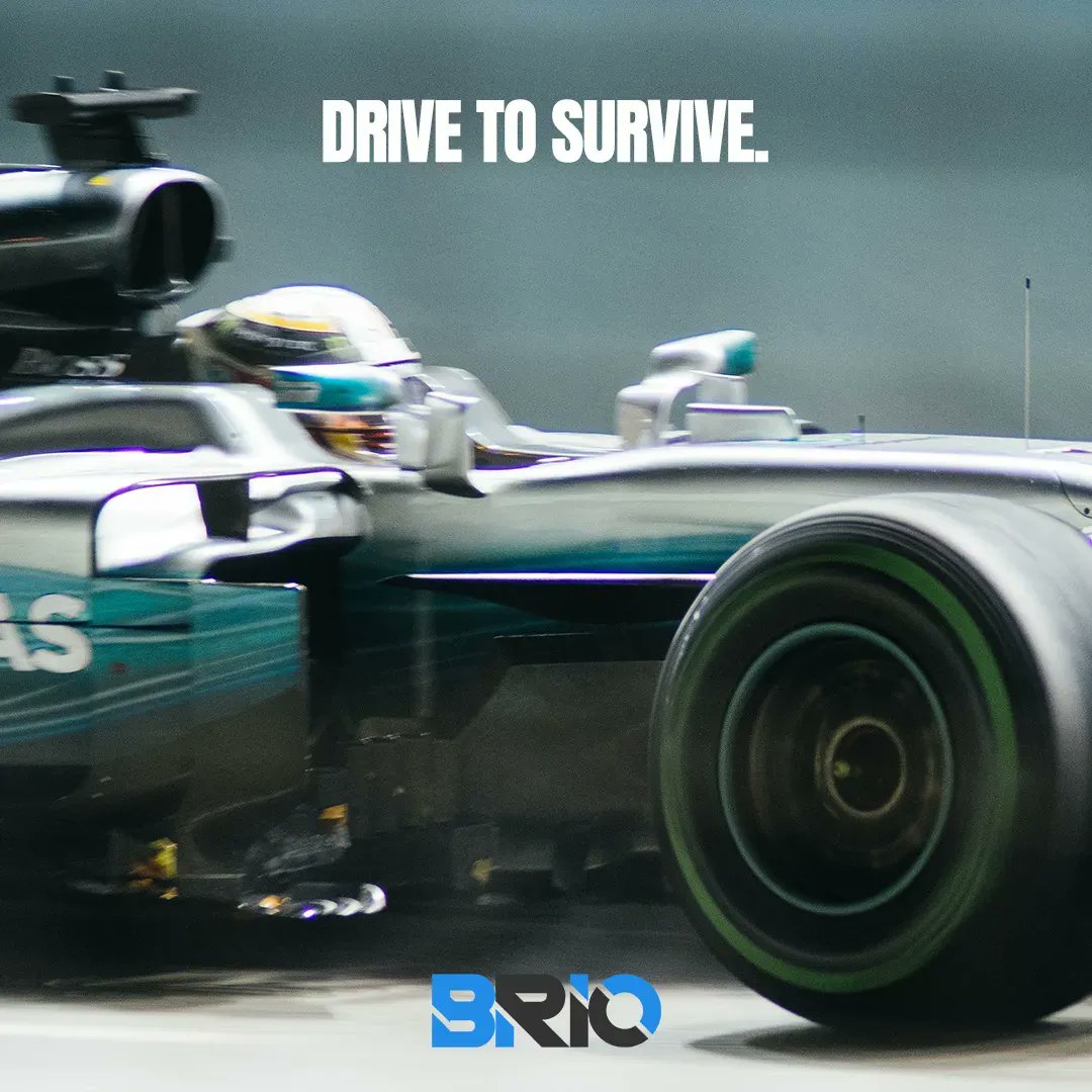 BRIO_HQ's tweet image. Racing isn't just about speed, it's about surviving and thriving. Let Brio take you there. 

#DriveToSurvive #RacingMindset
