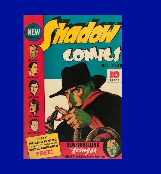 HeroesUnited_4's tweet photo. #TheShadow - The Shadow Comics - Volume 1, Issue 2, April 1940 - The Shadow Battles the Crimson Serpent! #CrimeDoesNotPay. #StreetAndSmith Publications. The #ShadowKnows #ShadowComics (Adapted from the #DocSavage story "The Crimson Serpent") #GoldenAge #MysteryMen https://t.co/gVMXQWJxRz
