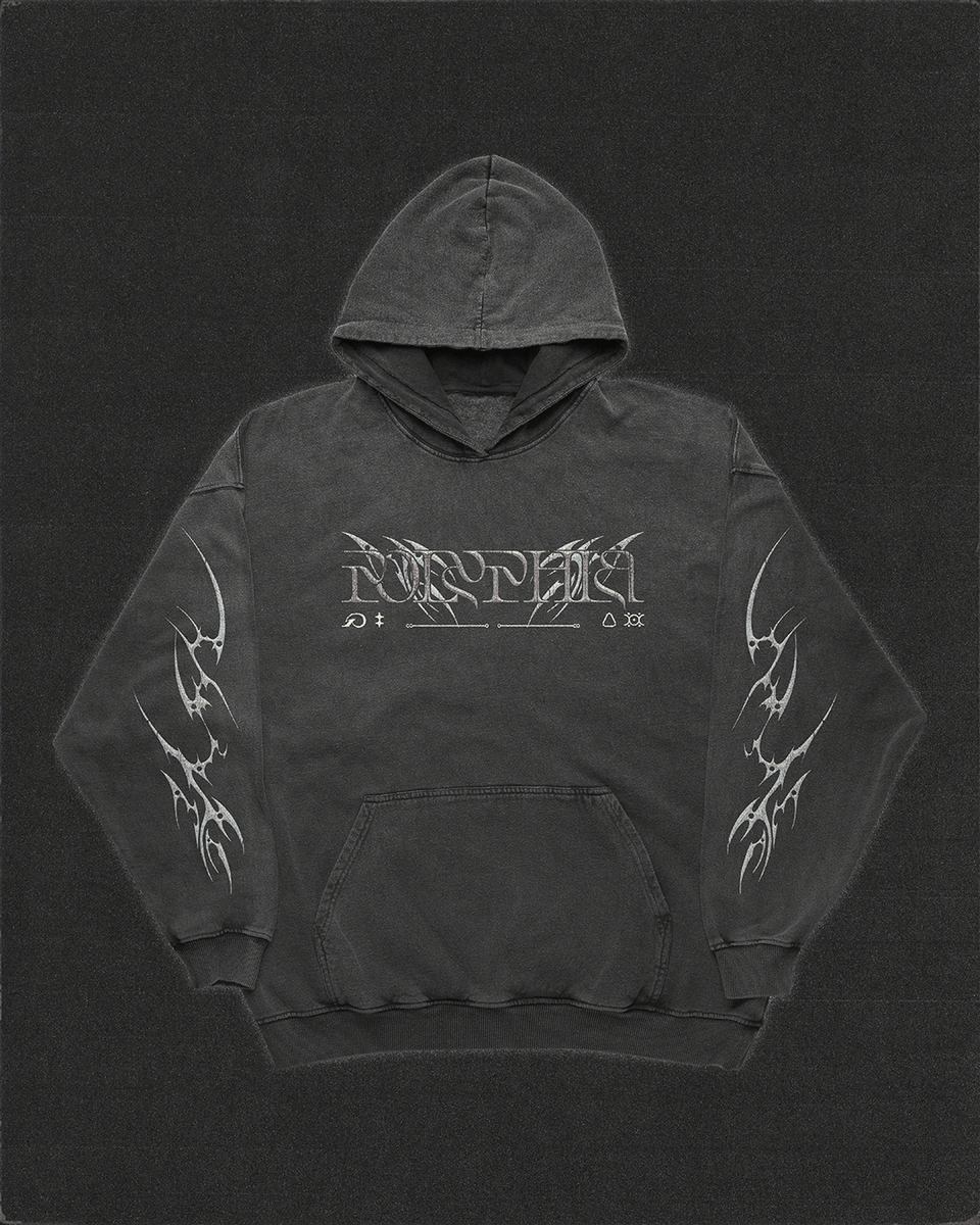 corbvn's tweet photo. A hoodie design I made for @polyphia. Definitely my favorite design I made for them I'm super happy with this one. Available on their spring tour now! https://t.co/RrybWXEbf2