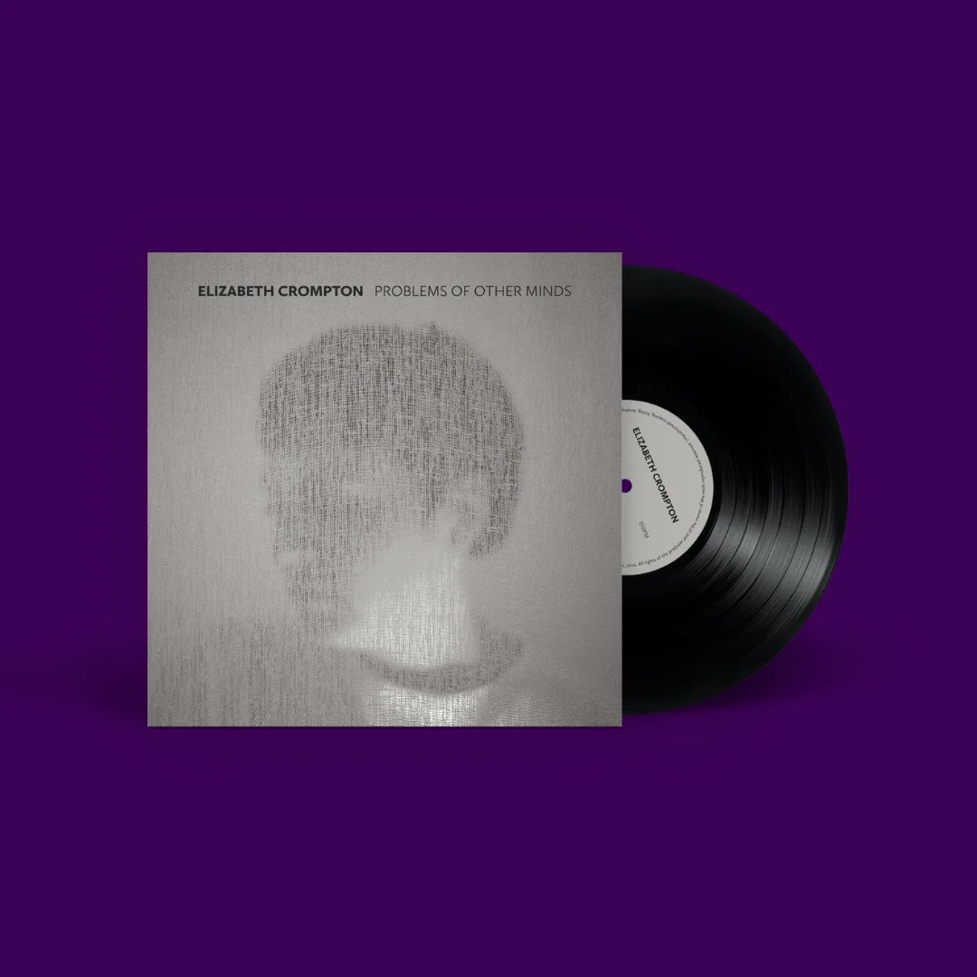 stephenjosborne's tweet photo. A few variants of the Elizabeth Crompton LP that were filtered out during the design stage. #designforprint #graphicdesign #packshot https://t.co/M4IkootSRy