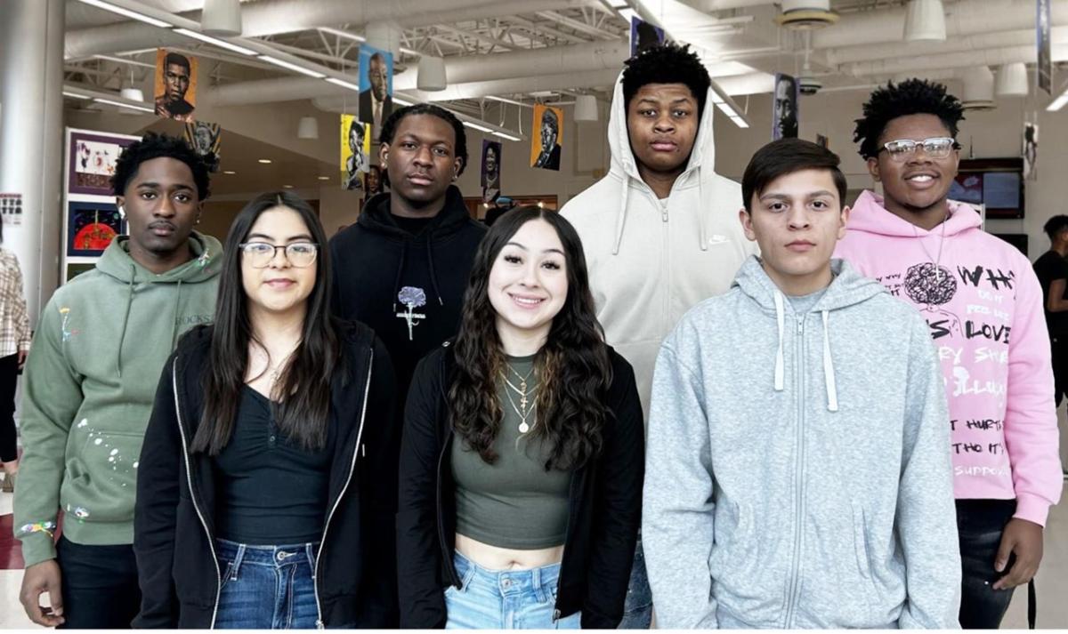 TFSouthTF's tweet photo. TFS Students of the month. Lots of team members in this group! Congrats Israel, Alanna, Earehc’, Lecal, Dennis, Jaden &amp; Bryce! #RedWolfPride #WolfPackTrack @TFSRedWolves @TFSRedWolves @TFSthrows https://t.co/QAqOSeuqq1