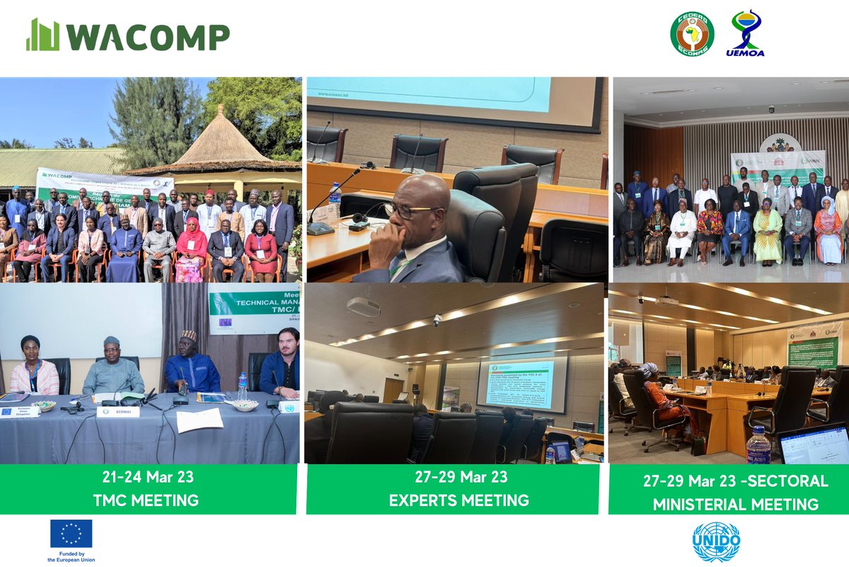 30March23-ACHIEVEMENT!!!📣🎯
31 #ECOSTANDS standards on #mango,#cassava and ICT #valueChains developed by the ECOSHAM THC supported by the eu-funded #wacqip <a href="/UNIDO_QI/">UNIDO Quality Infrastructure</a> , submitted by the <a href="/ecowas_cedeao/">Ecowas - Cedeao</a> #ECOSHAM #TMC, have been approved by the #ECOWAS Council of Sectoral Ministers.