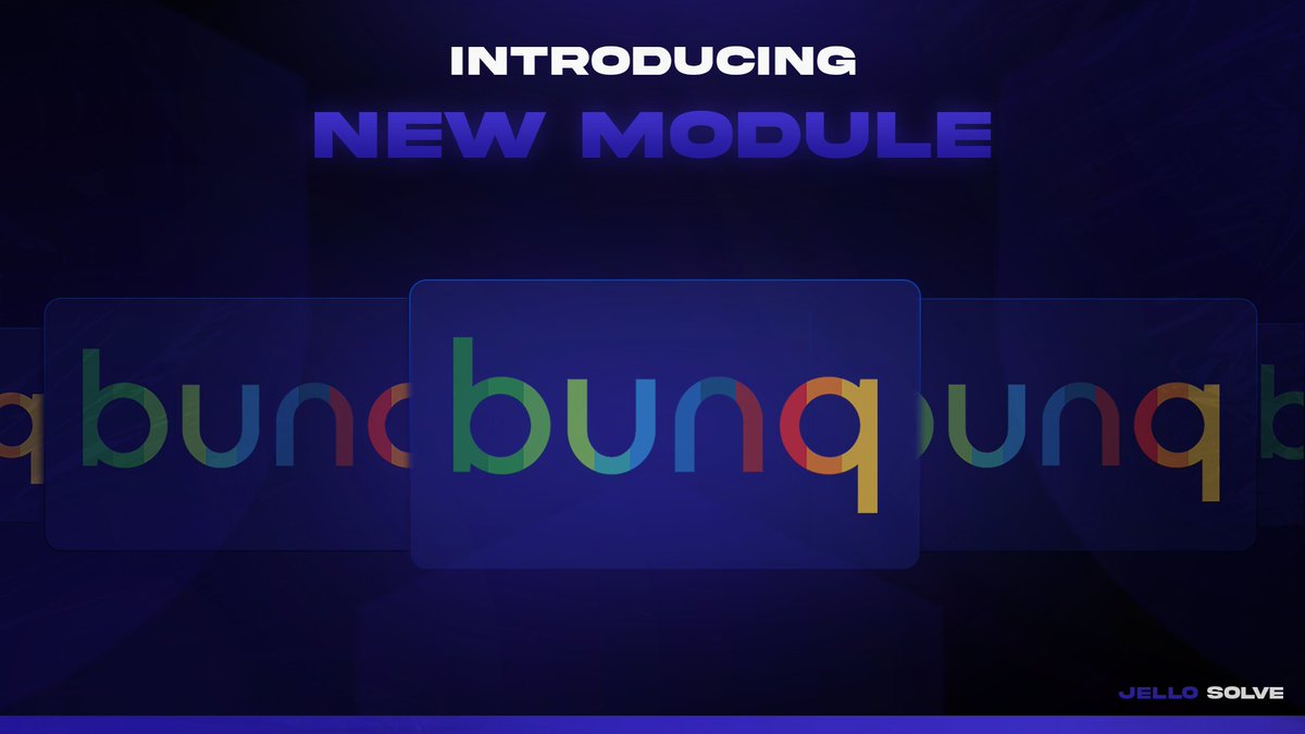 JelloSolve's tweet photo. Who Needs In On 2 Brand New Modules? Bunq and Nike Order Tracker 👀 https://t.co/nm9eSXv10I