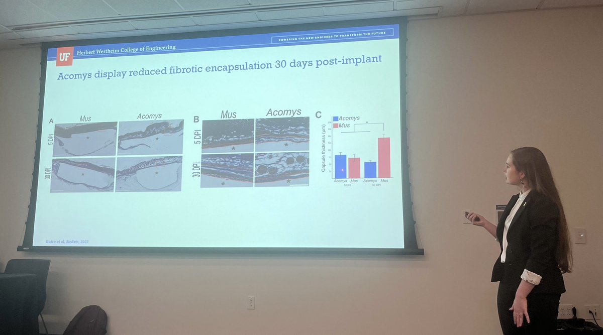 Erika Moore (@drerikamoore) on Twitter photo It’s <a href="/UFWertheim/">UF Engineering</a> SFB #Biomaterials Day and wow wow wow… I’m so proud of Moore Lab trainees presentations! With limited input, <a href="/AakankshaJha19/">Aakanksha Jha</a> Holly Ryan’s <a href="/dill_michele/">Michele Dill</a>, Alison Veintimilla, and our undergrad <a href="/MOlagbiyan/">Michael Olagbiyan</a> did so so so great 🥹🥹 #proudPI It’s <a href="/UFWertheim/">UF Engineering</a> SFB #Biomaterials Day and wow wow wow… I’m so proud of Moore Lab trainees presentations! With limited input, <a href="/AakankshaJha19/">Aakanksha Jha</a> Holly Ryan’s <a href="/dill_michele/">Michele Dill</a>, Alison Veintimilla, and our undergrad <a href="/MOlagbiyan/">Michael Olagbiyan</a> did so so so great 🥹🥹 #proudPI