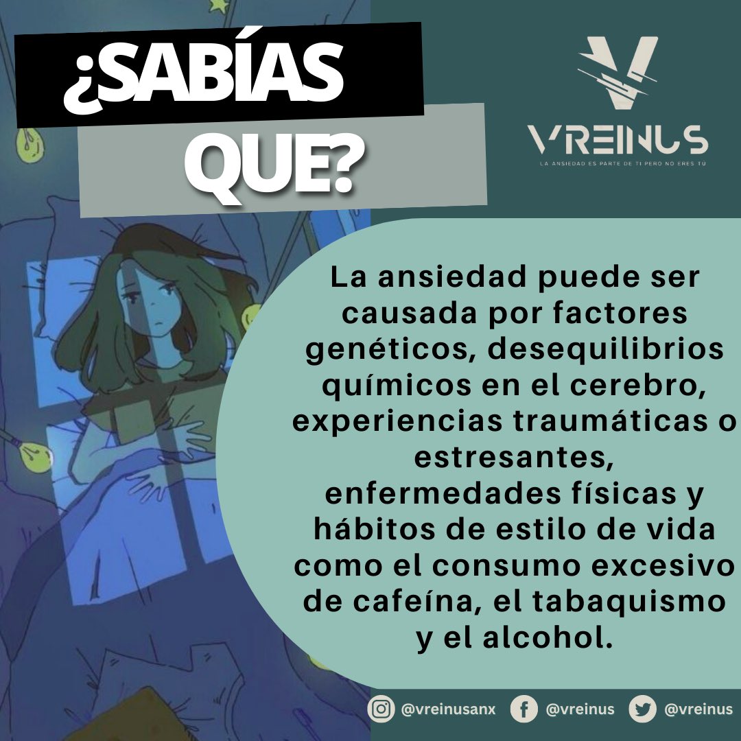 vreinus's tweet photo. ¡Si estás lidiando con la ansiedad, no estás solo! Es normal sentirse abrumado, pero hay ayuda disponible. Recuerda que eres valiente y capaz de superar esto. ¡No dudes en buscar apoyo y tratamiento para ayudarte a sentir mejor! #apoyo #ansiedad #saludmental #vreinus https://t.co/LSLIKlAQtl