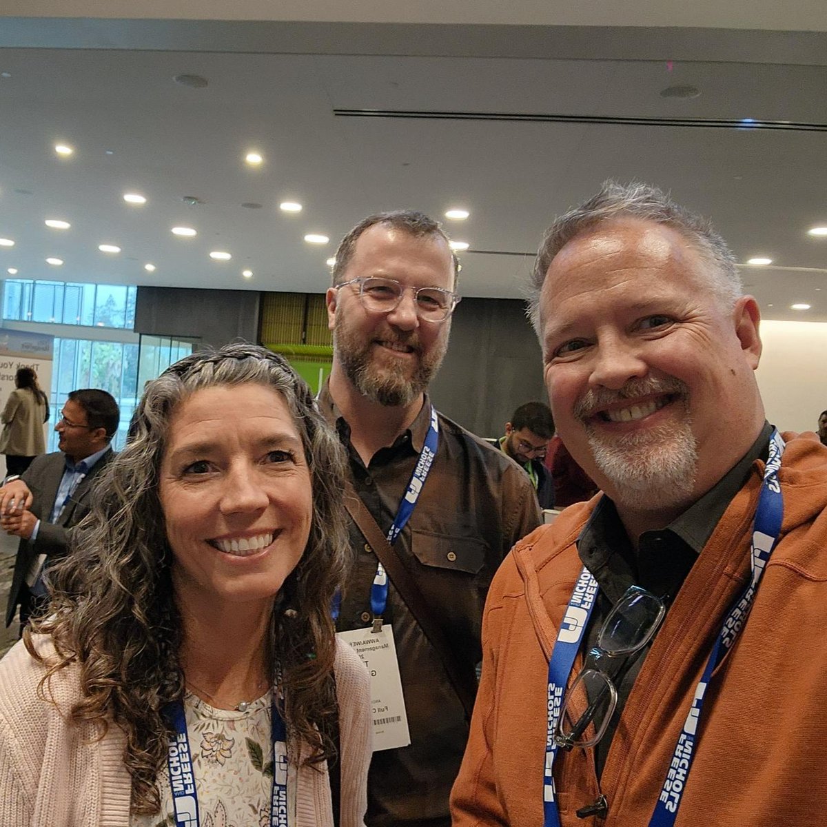 WPI's Paul Bishop attended the <a href="/WEForg/">Water Environment Federation</a> &amp; <a href="/AWWA/">American Water Works Association</a> Utility Management Conference #UMC23 this week and ran into the Alaska contingency, Tammy &amp; Theo, and enjoyed hearing <a href="/theh2otower/">The Water Tower</a>'s Chad Wilbanks present on training in the workforce development workshop. Great conference!
