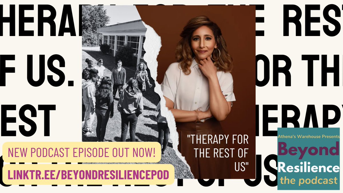 AthenasWH's tweet photo. "Therapy for the rest of us" Listen now: https://t.co/O2LwUEAAsP https://t.co/nDhqcsHc01