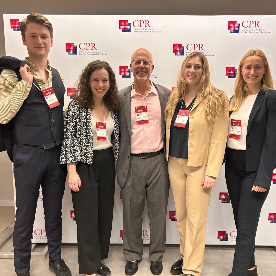 CPR_Institute's tweet photo. The 2023 CPR International Mediation Competition is off to an amazing start in beautiful São Paulo. Teams from all over the world have converged on the campus of our host, @Insper
https://t.co/51PCmb7sAM #IMC2023 #LessConflictMorePurpose https://t.co/q1dKFb9VDf