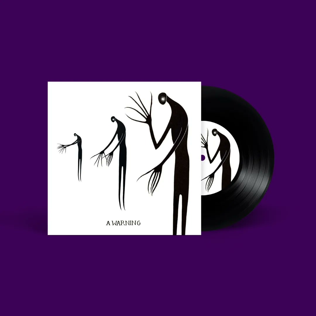 stephenjosborne's tweet photo. A concept for a 7" version of the Elizabeth Crompton EP 'A Warning' #designforprint #graphicdesign #packshot https://t.co/f6Tc2qsT6O