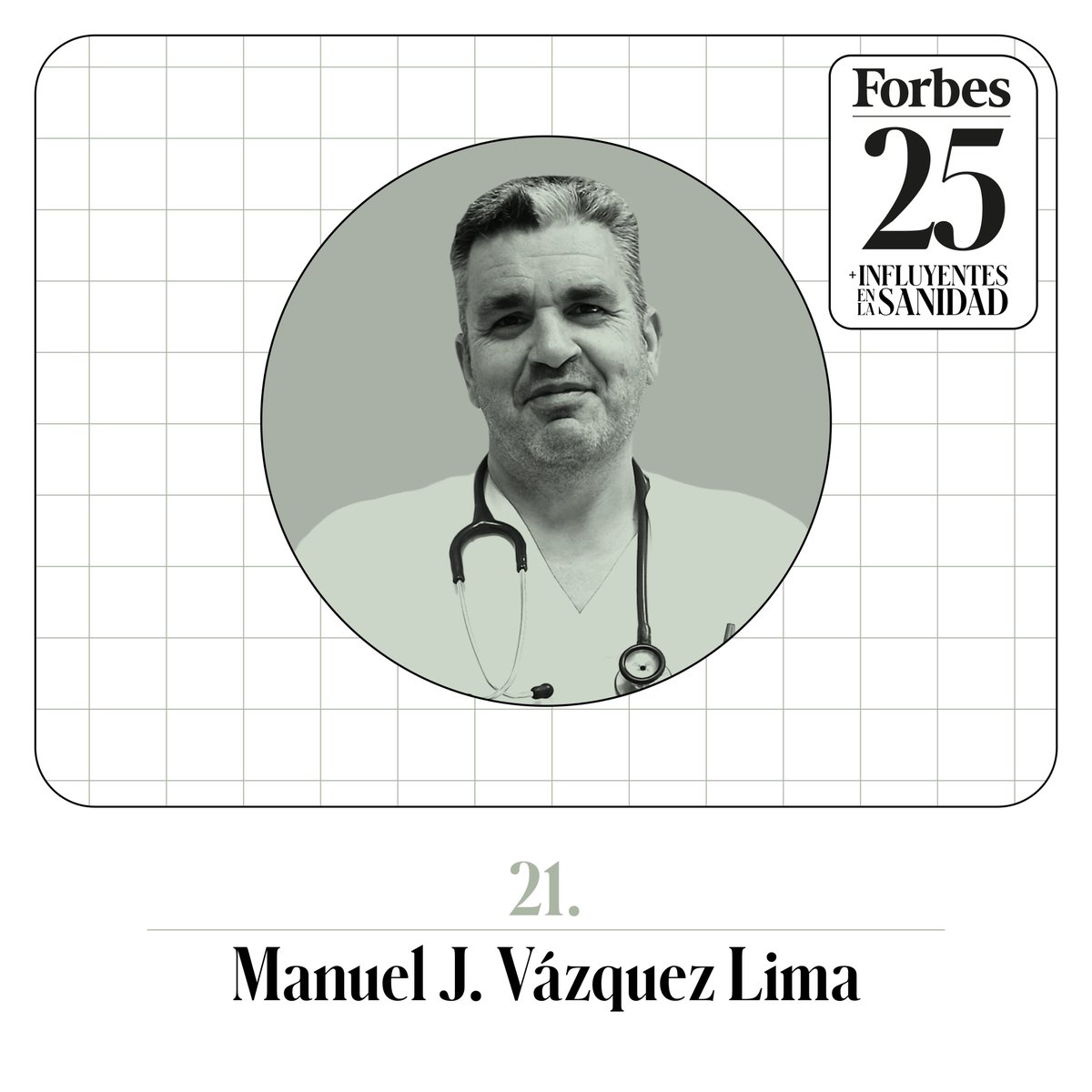 Forbes_es's tweet photo. @matesanz_rafael @delPinoE @GileadSciences @MSKCancerCenter @Cofares @sanidadgob @anapastorjulian @AstraZenecaES @DrMariaNeira @idisalud @NovartisSpain @eruizescudero @Borjaibanez1 @PAlonsoMalaria @rafabengoa 21. Manuel J. Vázquez Lima (@tvazlim) https://t.co/htbOs5N916