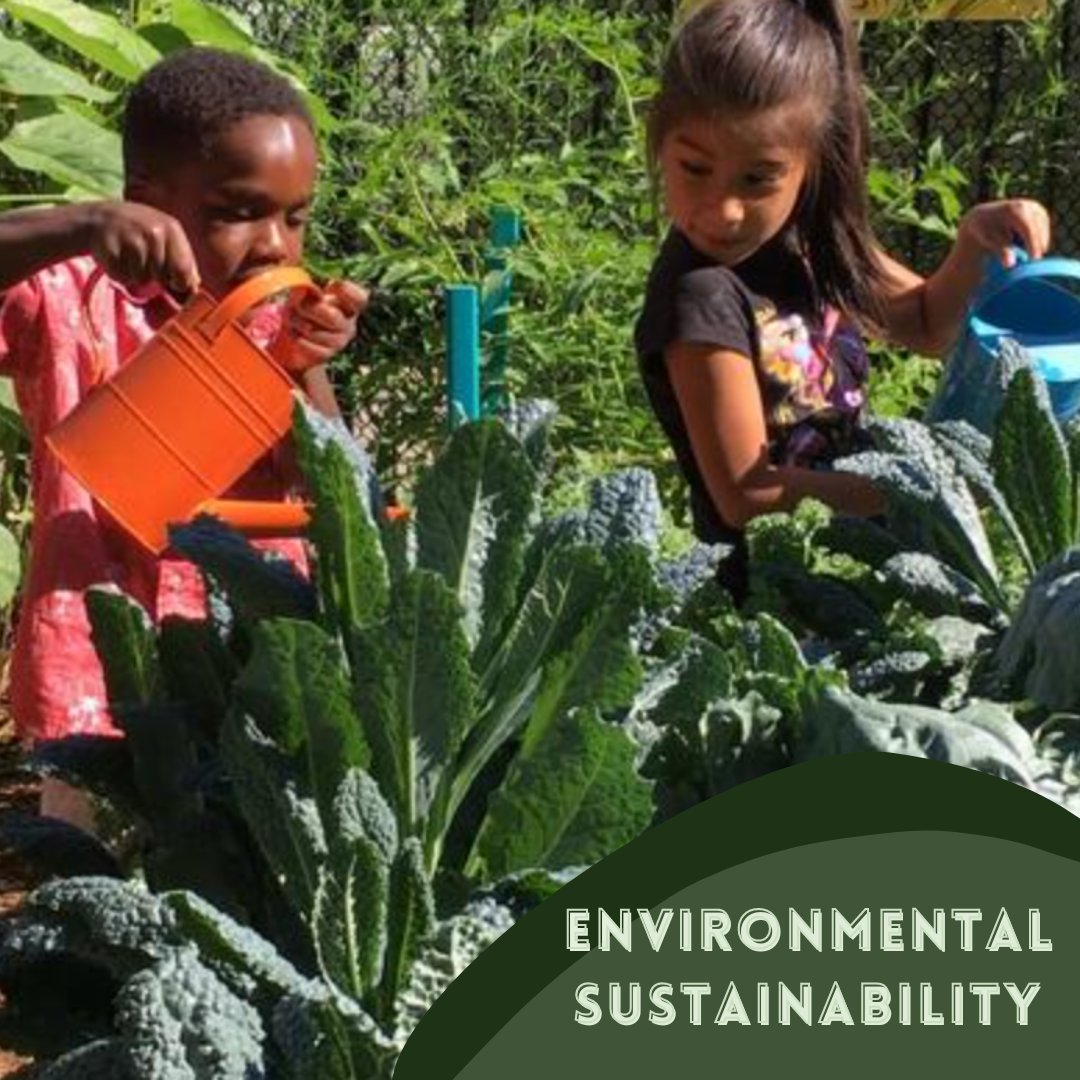 When it comes to the Good Food Purchasing Program we make environmental sustainability a priority. By  increasing menu items sourced from sustainable production systems, have lower carbon &amp; water footprints, we're helping sustain our planet while eating nutritious food! #GFPP